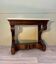 Mahogany console from the restoration period circa 1830