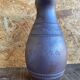 Old Iridescent Terracotta Pitcher Vintage Kitchen #D966