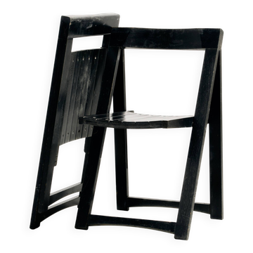 Beech chairs by Aldo Jacober for Alberto Bazzani, set of 2