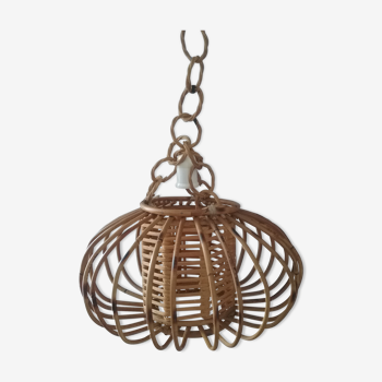 Rattan hanging lamp 70