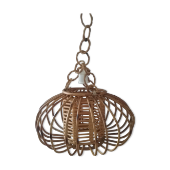 Rattan hanging lamp 70