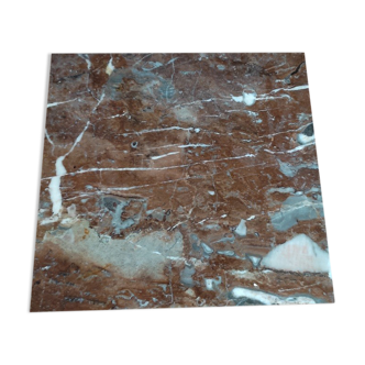 Cutting board knead marble plate brown dp 0322013 old vintage