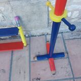 Coat rack and pencil shelf 80'S , Design Pierre Sala