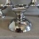 7 coupes à glace anciennes en inox