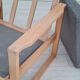 1970s, danish armchair, reupholstered, furniture wool, beech wood