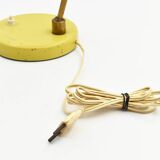 Lampe de bureau vintage jaune citron