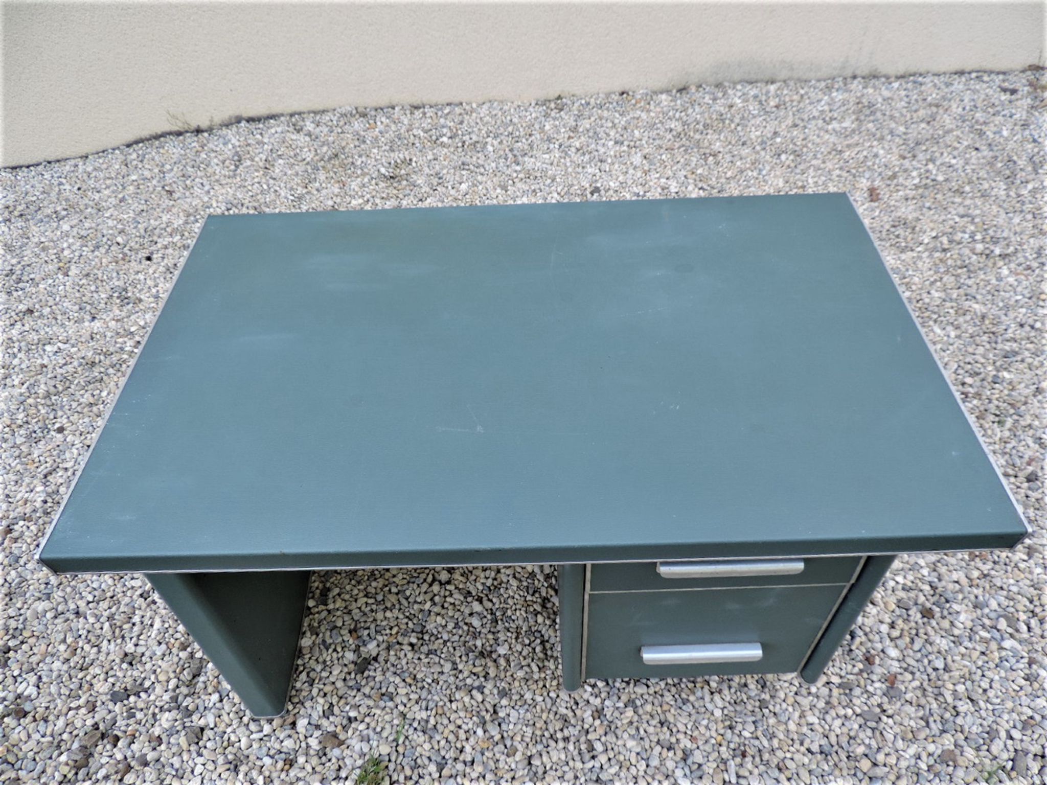 Industrial metal desk 1950