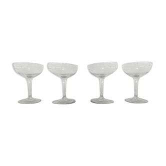Old vintage champagne cups vintage glass no.2