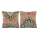Set of 2 vintage Turkish cushion covers 51x51 cm