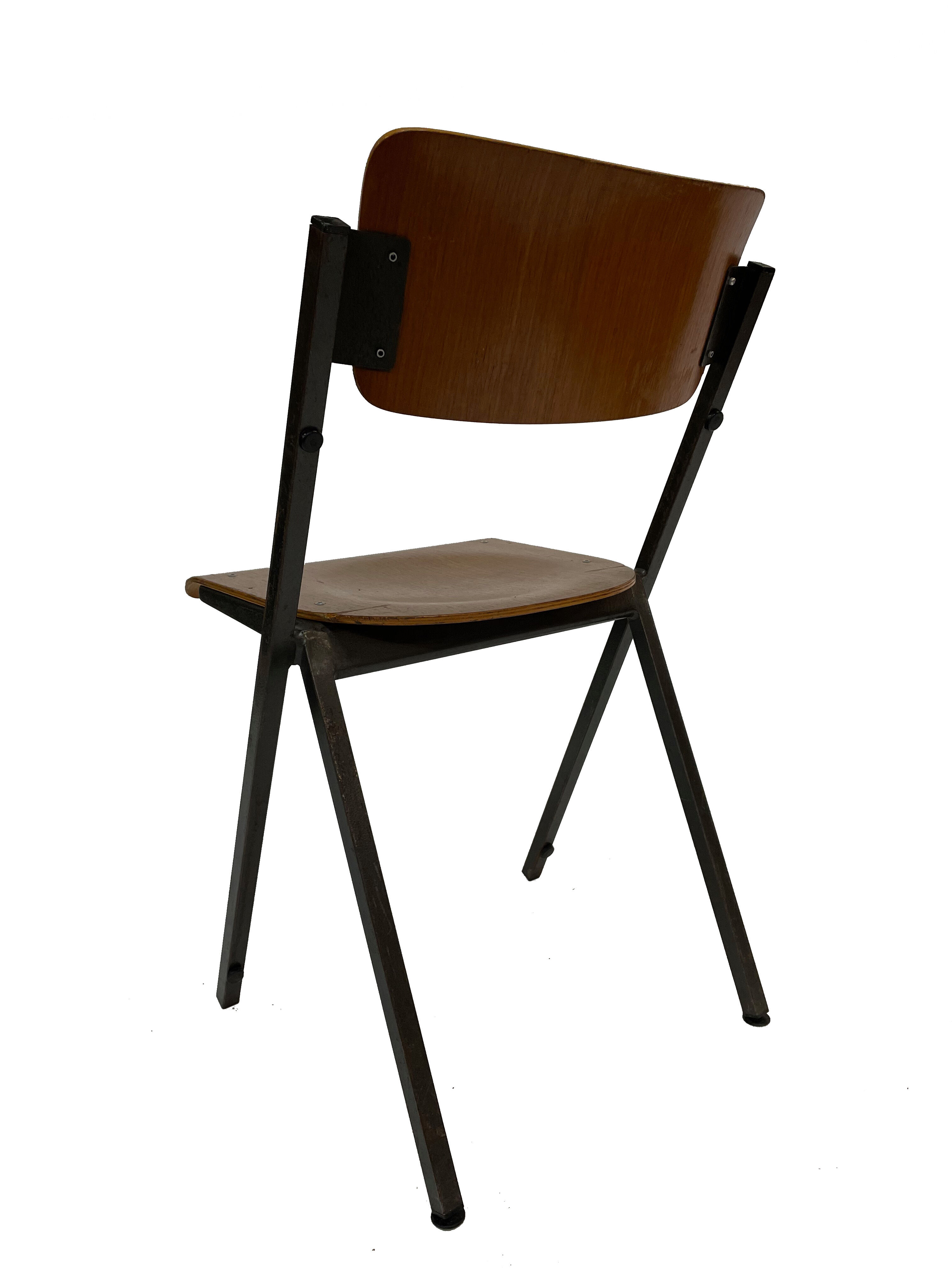 Set of four chairs 1960 Netherlands