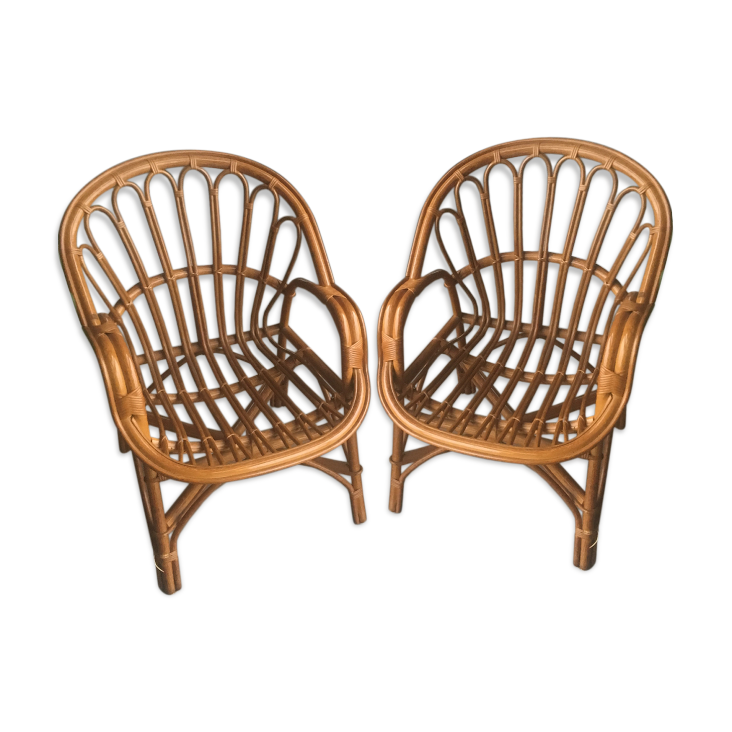 Vintage rattan chairs