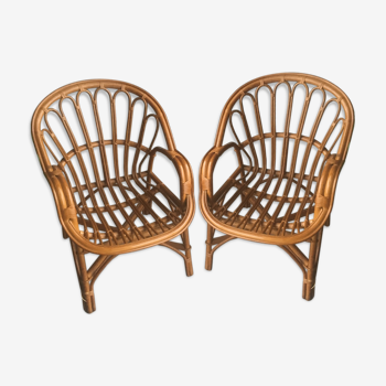 Vintage rattan chairs