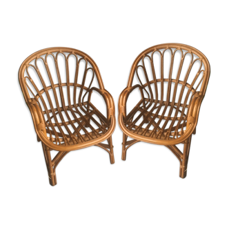 Vintage rattan chairs
