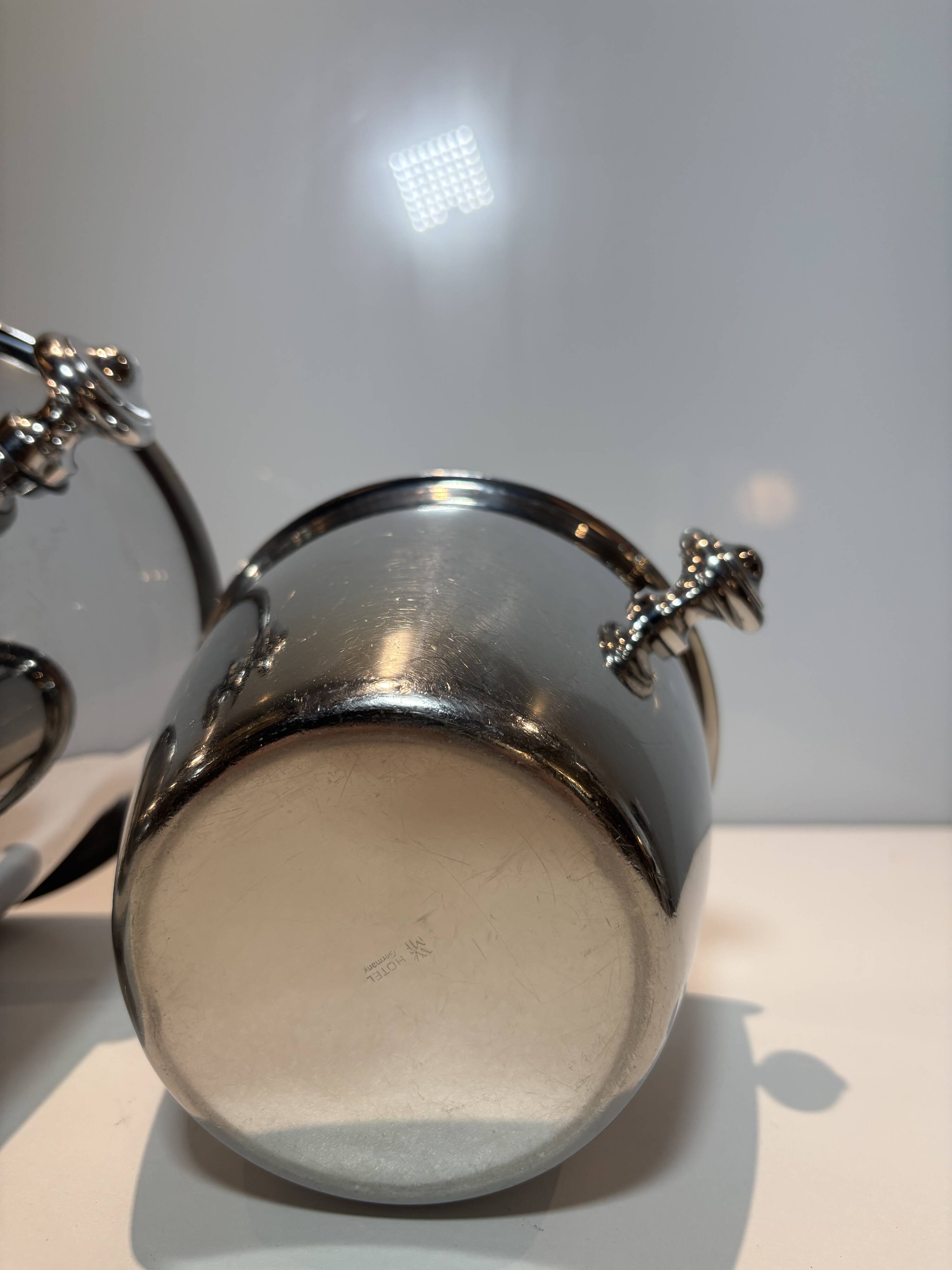 Set of 2 WMF "Hotel Germany" Champagne Coolers Stainless Steel