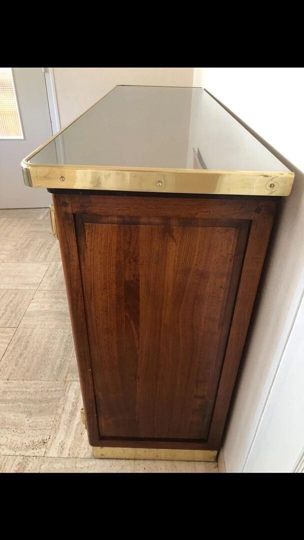 Liquor cabinet by Félix Monge – Solid wood sideboard