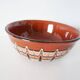Terracotta salad bowl Bulgaria folk art