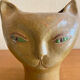 Vase sculpture cat in stoneware Johanna Grothendieck