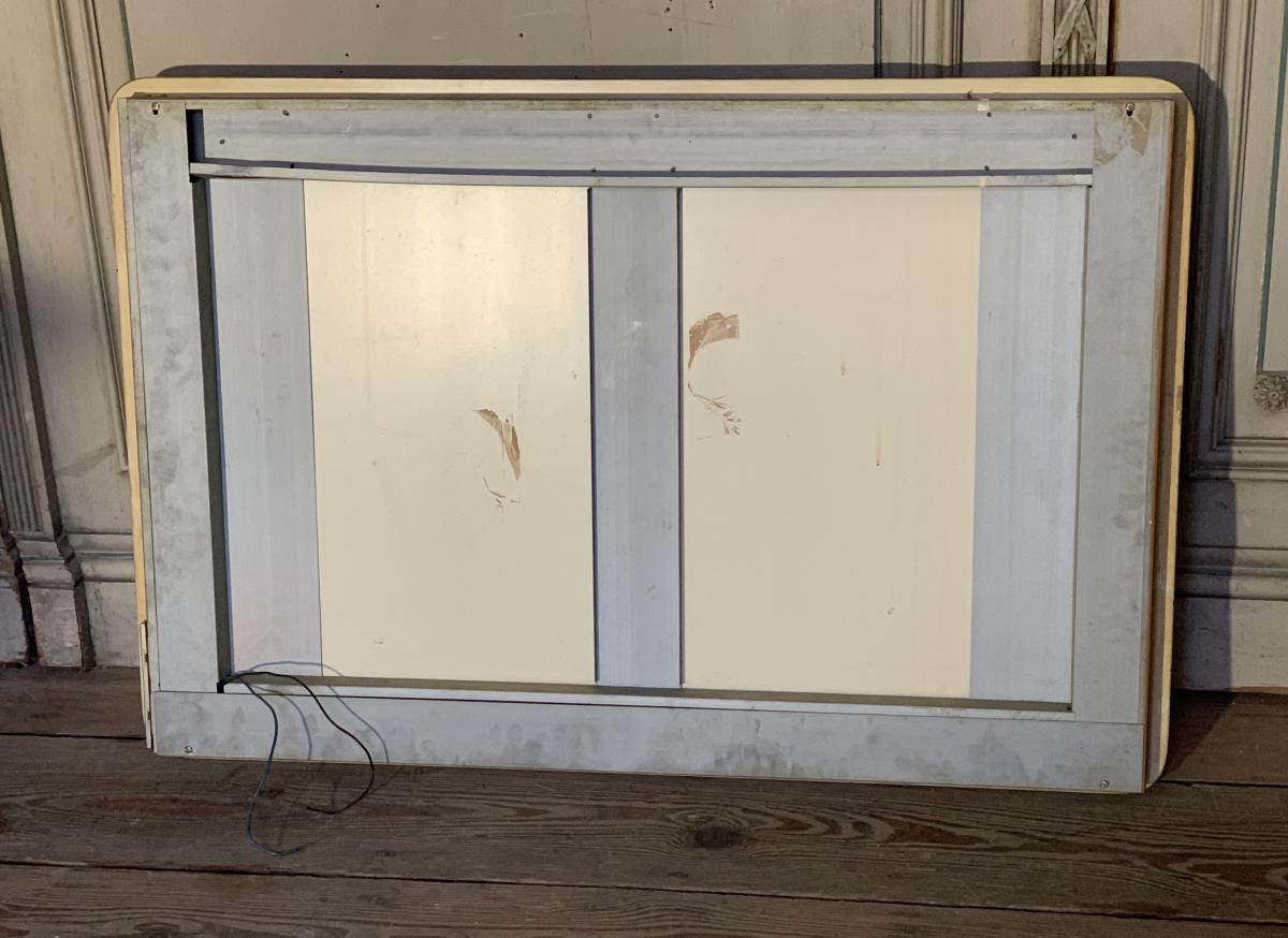 Mirror of lodge or bathroom circa 1980