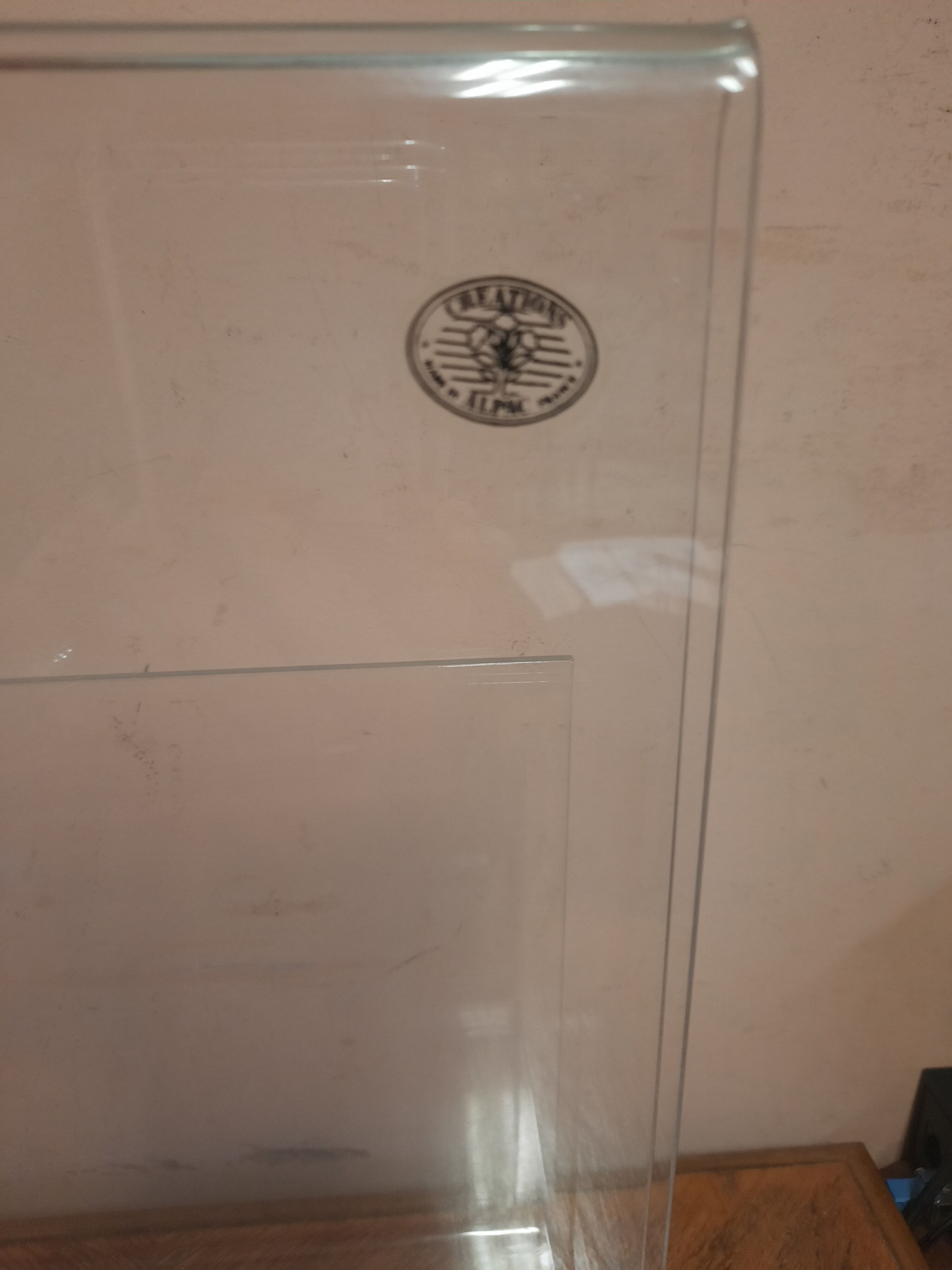 Vintage plexiglas magazine holder