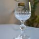 6 port glasses in Bohemian crystal Czechoslovakia