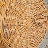 Vintage wicker basket