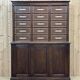 Notary's furniture from the early 20th century in oak with its cardboard box.