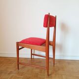 Six vintage scandinavian chairs from the 60s
