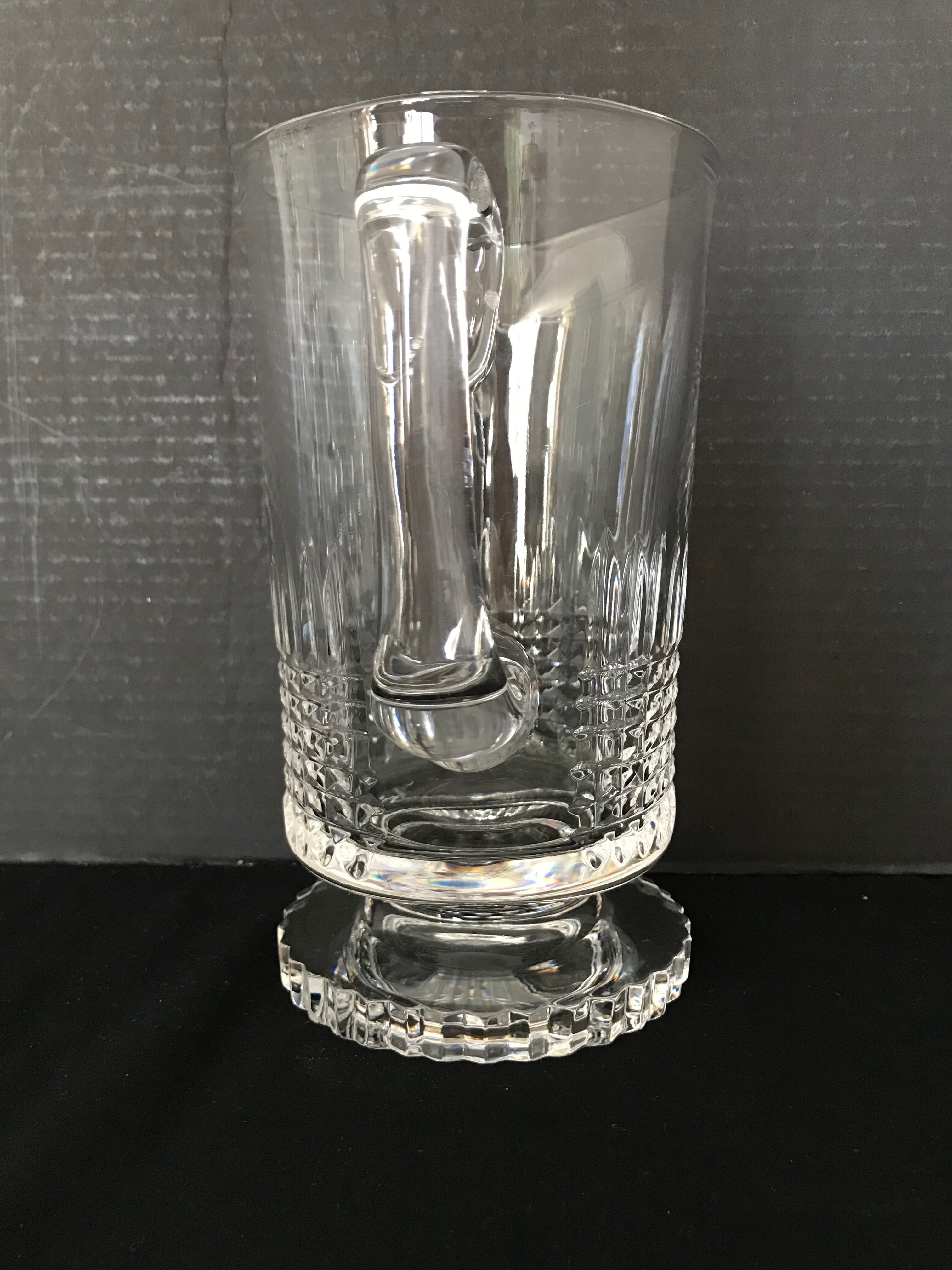 Pichet - cristal soufflé et taillé cristallerie Wadgassen Villeroy&Boch