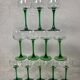 12x vintage wine glasses – Luminarc