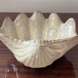 Vintage ceramic shell emptier Italy
