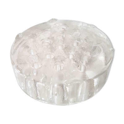 Pique fleur en verre vintage made in france