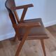 Vintage bridge armchair