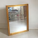 Golden vintage mirror 41x53cm