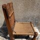 Antique ethnic chair in carved wood