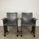 Paire de chaises Korium par Tito Agnoli pour Matteo Grassi