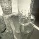 Set verres reliefs BP années 70
