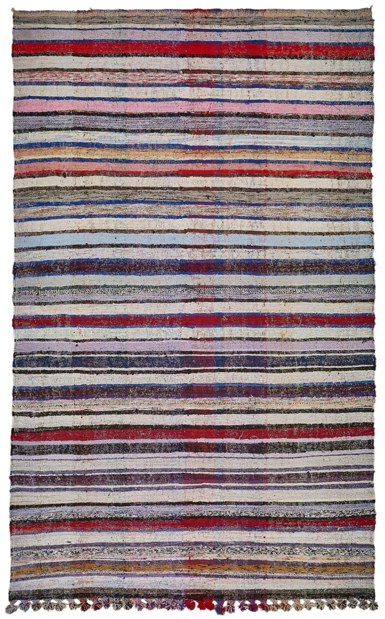 Turkish Handwoven Flatweave Chaput Kilim 190 cm x 312 cm