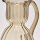 Straw-Colored Glass Pitcher Vase Ascribable to Vittorio Zecchin, Italy