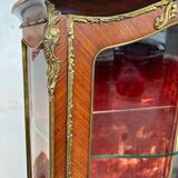 Domed showcase Louis XV style Napoleon III era - Martin varnish - 19th