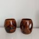 Set of 2 vintage ceramic mugs/cups