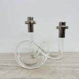 Dorothy Thorpe Pretzel mid-century lucite candle stick, 1940’s