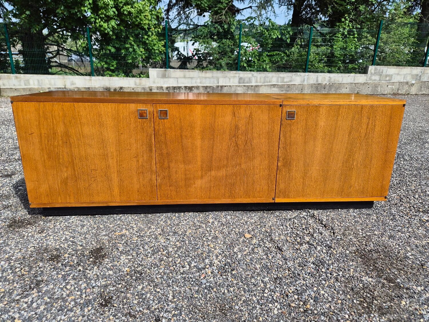 Vintage teak enfilade – Minimalist design – 1970s