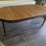 Scandinavian extendable teak table, 1970s