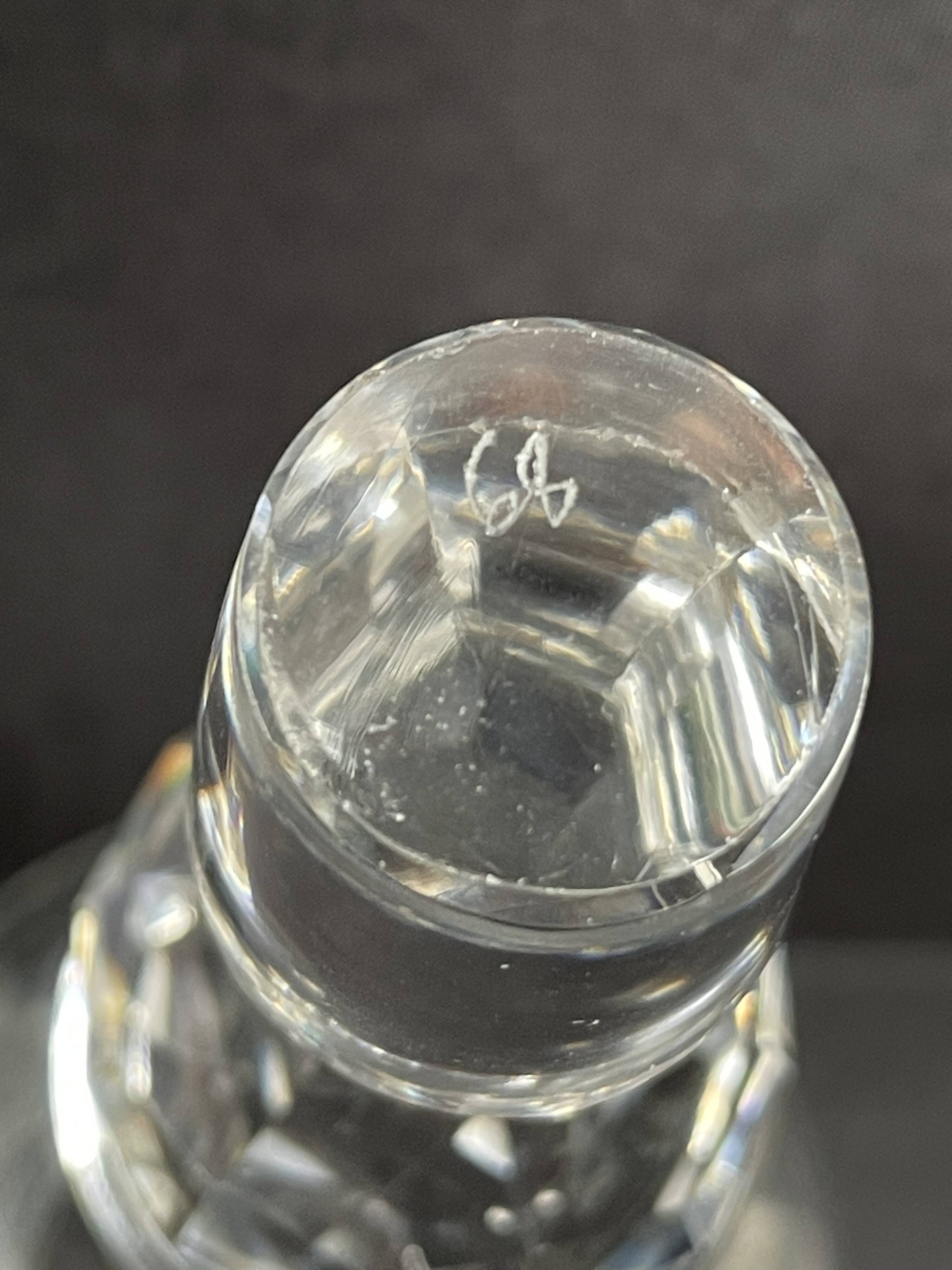 Baccarat water carafe Corneille service