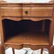 Pair of Louis XV style bedside tables in solid wood