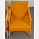 Paire de fauteuils en bois des années 1970