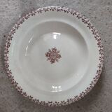 Old iron earth serving dish