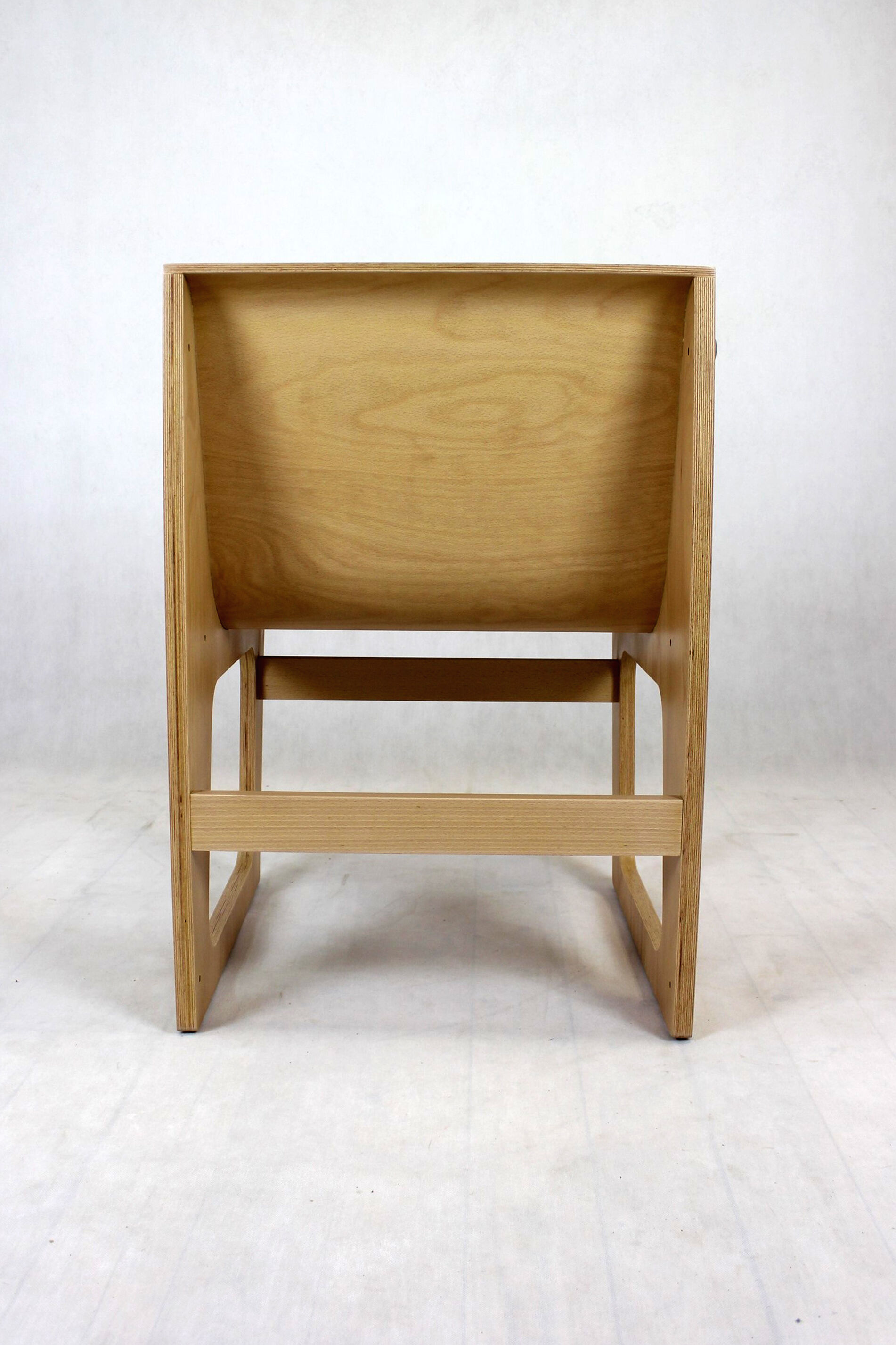 Beech Plywood Bench Symposio by René Šulc for TON, 2010s
