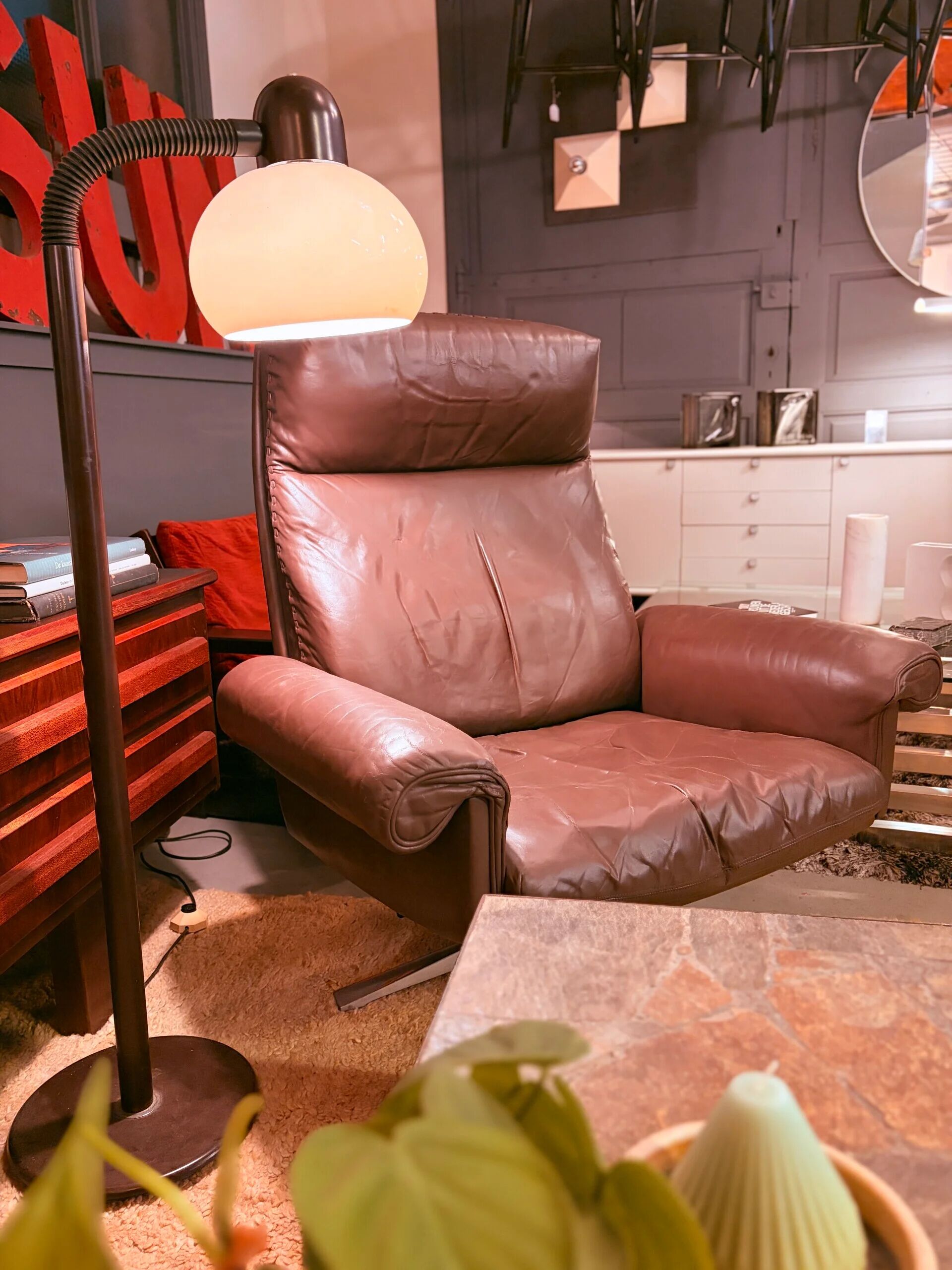Fauteuil De Sede Suisse, DS-31, années 1970