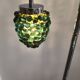 Lampadaire  cascade « Grappes de raisins » en verre multicolore